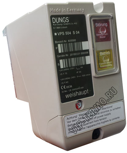 Блок контроля герметичности DUNGS VPS 504 S04 Блок контроля герметичности DUNGS VPS 504 S04