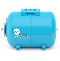 Бак мембранный для водоснабжения Wester WAO100-150